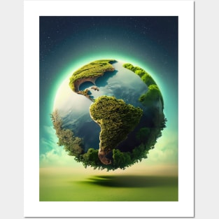 Earth day Posters and Art